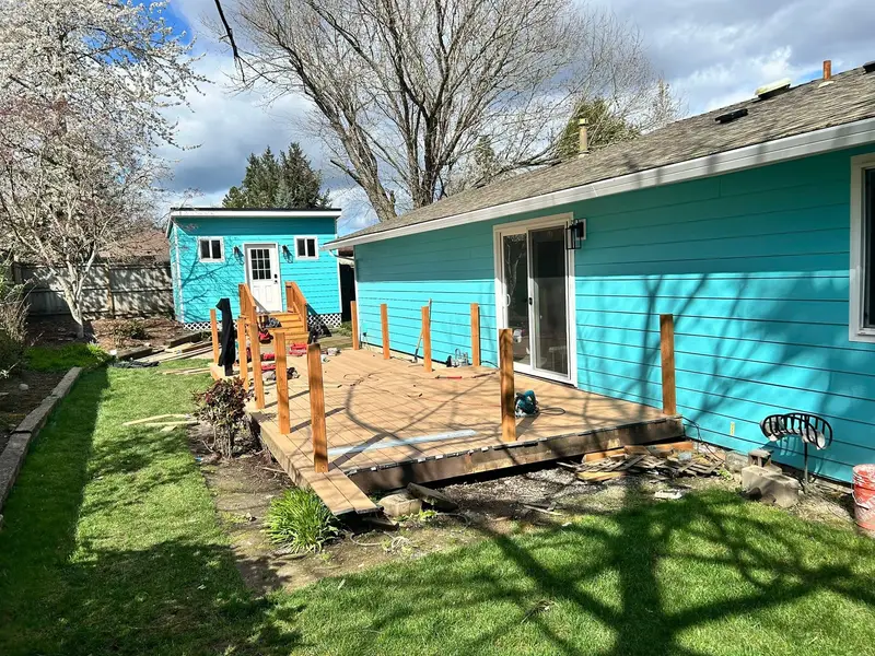Deck construction by All City Exteriors LLC near Portland, OR